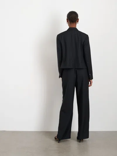Alex Mill Sammy Blazer In Wool Blend In Black