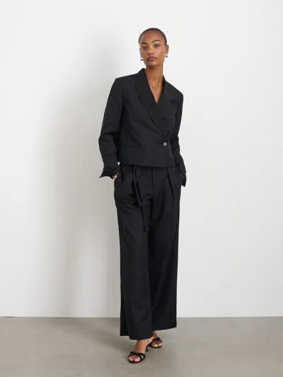 Alex Mill Sammy Blazer In Wool Blend In Black