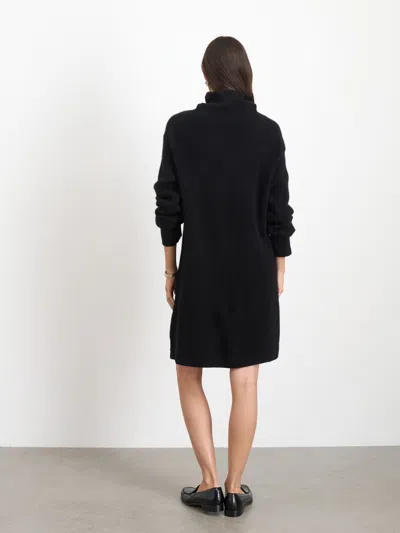 Alex Mill Simone Sweater Dress In Cashmere In Black