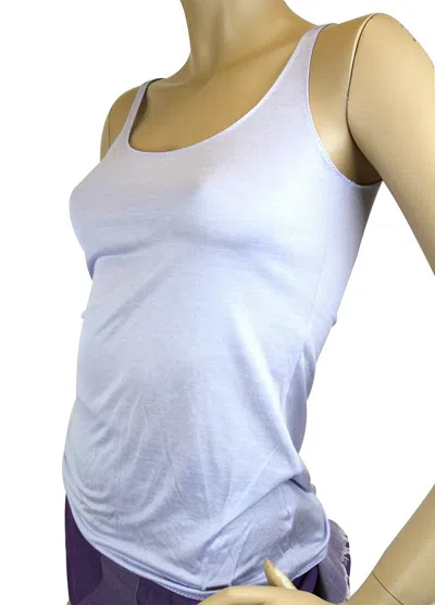 Gucci Womens Lilac Rayon Logo Tank Top 259408 In Lilac