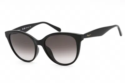 Ferragamo Women's 54mm Black Sunglasses In Black