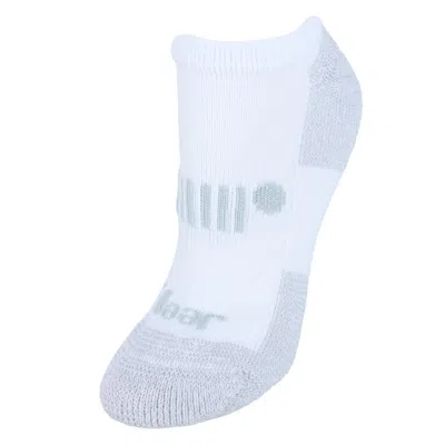 Jeep Women's Classic Cotton No Show Socks (3 Pair Pack) In White