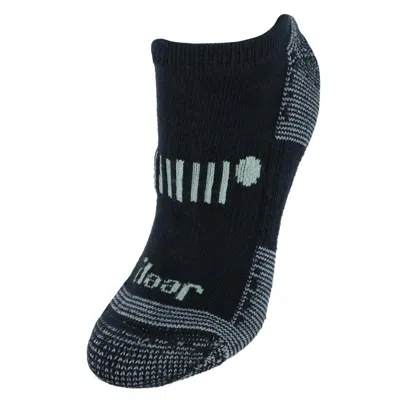 Jeep Women's Classic Cotton No Show Socks (3 Pair Pack) In Black