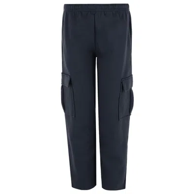 Polysar Women's Cargo Pocket Sweat Pants In Black