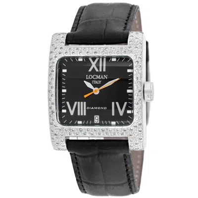 Locman Women's Classic Black Dial Watch In Black
