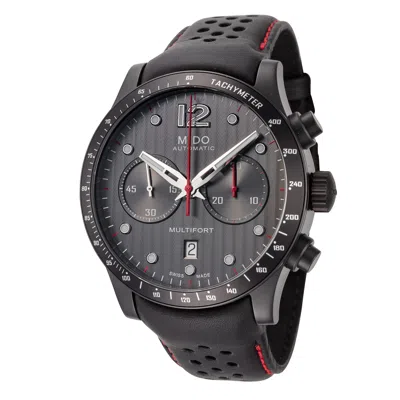 Mido Men's Multifort 44mm Automatic Watch In Black