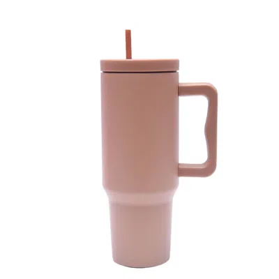 Creative Gifts International Stainless Steel Modern Tumbler In Tan In Multi