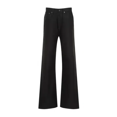 Maison Margiela Black Cotton 5 Pockets Pants In Black