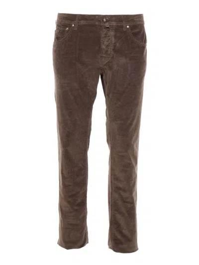 Shop Jacob Cohen Jeans In Brown