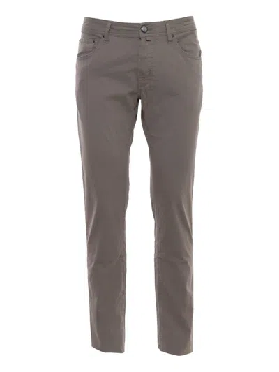 Jacob Cohen Nick Chino Trousers In Gray