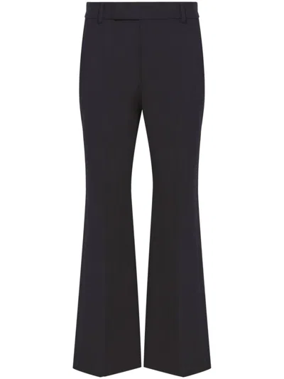 Proenza Schouler Marlene Pant In Tropical Wool In Black