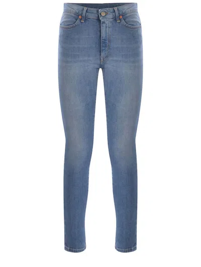 Dondup Jeans  Iris Made Of Denim In Denim Azzurro