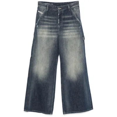 Diesel Belt-loop Jeans In Blue