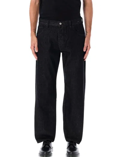 Ymc You Must Create Ymc Bez Straight-leg Corduroy Trousers In Black