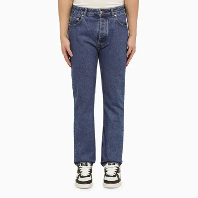 Shop Palm Angels Jeans In Blue