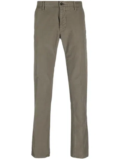 Incotex Slim-fit Regular Trousers In Brown