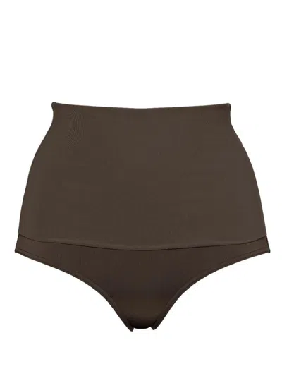 Eres Conquete High-waisted Bikini Briefs In Volcan