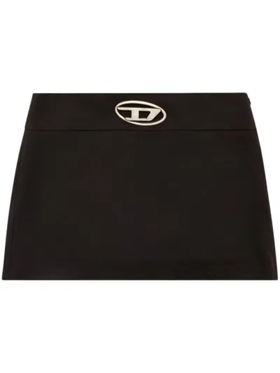Diesel O-dixy Skirt In Black
