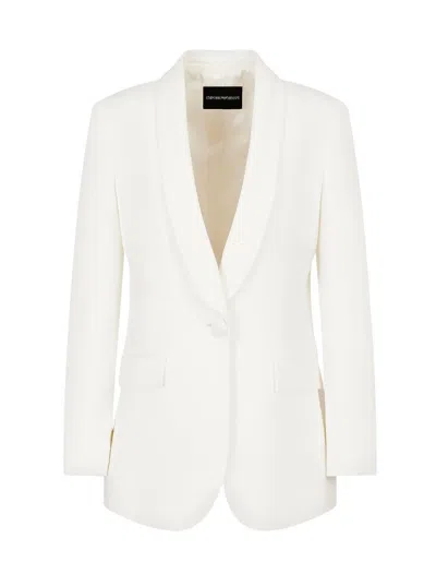 Emporio Armani Jackets White In White