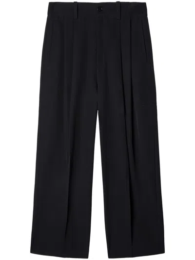 Off-white Ow Darted Tailored Trousers In Black