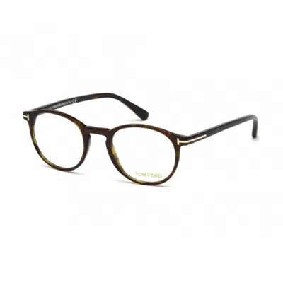 Tom Ford Logo Marking Flat Light Mirror In 052 Tortoise