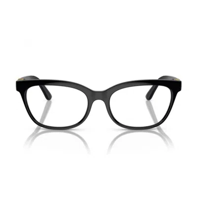 Dolce & Gabbana Dg5106u Dg Crossed Eyeglasses In 501 Black