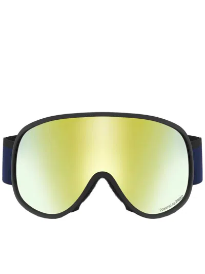 K-way Manny Striped-strap Ski Goggles In Black