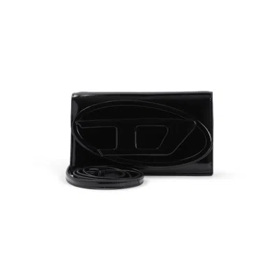 Diesel 1dr Wallet Strap Belt In Black