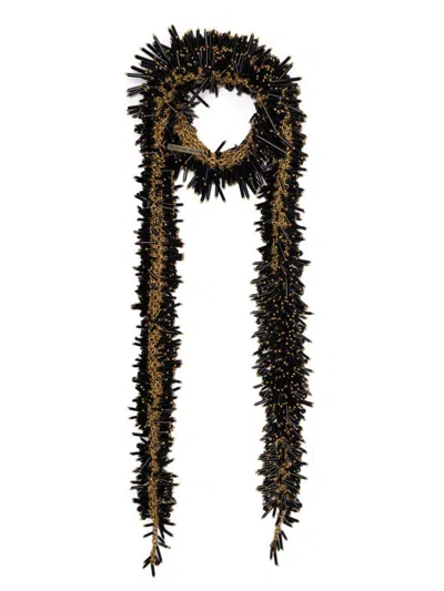 Dries Van Noten 04190 Neckl W242-307 Q.052 W. Accessories In Black