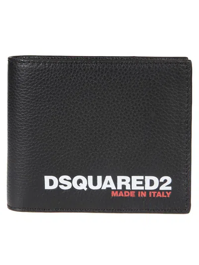 Dsquared2 Bob Wallet In Black