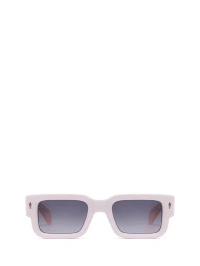 Jacques Marie Mage Ascari Sunglasses In Marshmallow