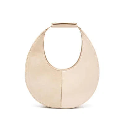 Staud Mini Moon Split Bag Oat In Beige