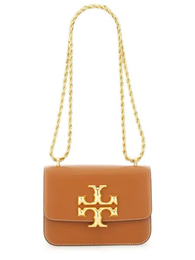 Shop Tory Burch Small Eleanor Bag In Brown