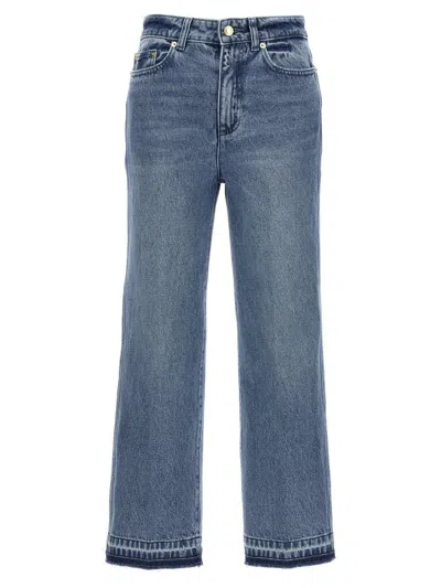 MICHAEL KORS MICHAEL KORS 'CROP FLARE' JEANS 