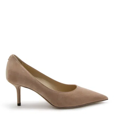 Jimmy Choo Love 65 Suede Pumps In Ballet Pink