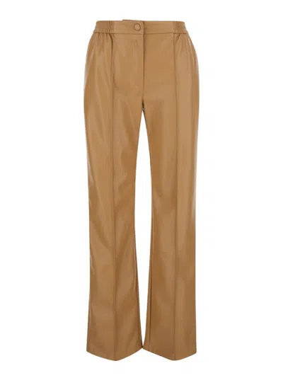 Twinset Twin-set Trousers In Brown
