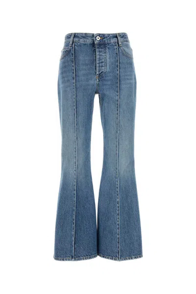 Shop Bottega Veneta Jeans In Blue