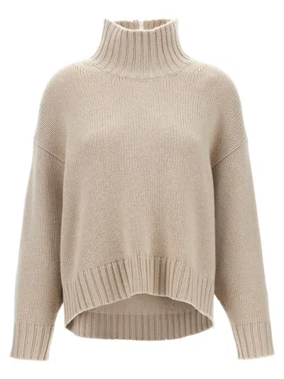 Brunello Cucinelli Monile Sweater, Cardigans Beige In Beige