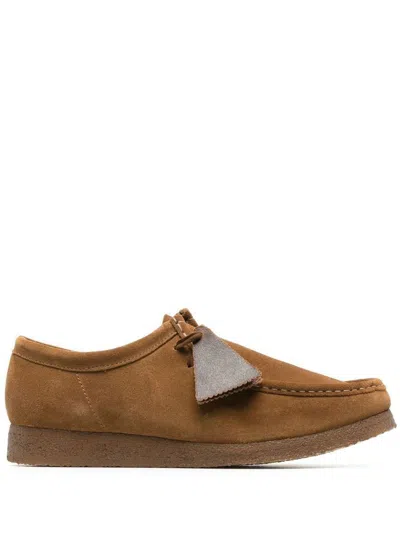 Clarks Wallabee Suede Loafers In Multicolor