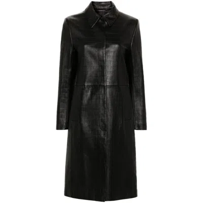 Calvin Klein Coats In Black