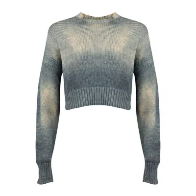 Roberto Collina Garment-dye Jumper In Blue