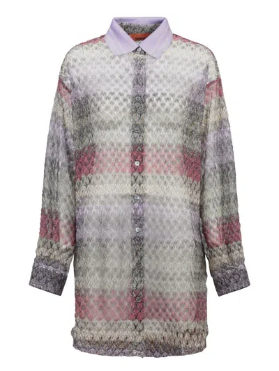 Shop Missoni Shirts In Multicolor