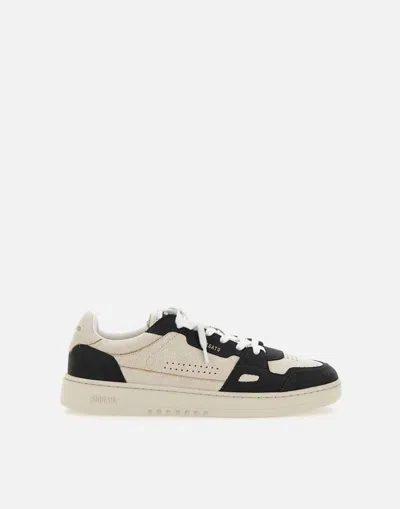 Axel Arigato Sneaker Dice Lo Beige And Black In Leather And Suede With Recycled Materials Men In Beige - Black