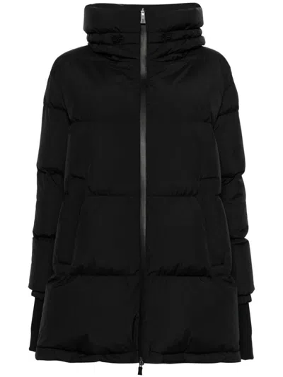 Herno Coats Black In Black