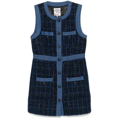 Baum Und Pferdgarten Abeer Mini Dress In Blue