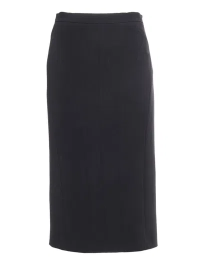 Max Mara Alce Skirt In Black