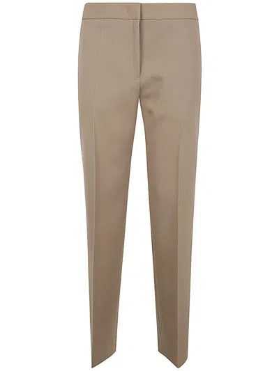 Jil Sander Slightly Cropped Tailored Pant Clothing In Grey