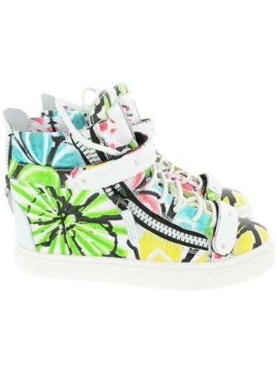 Shop Giuseppe Zanotti Sneakers Donna Chromatic In Multicolor