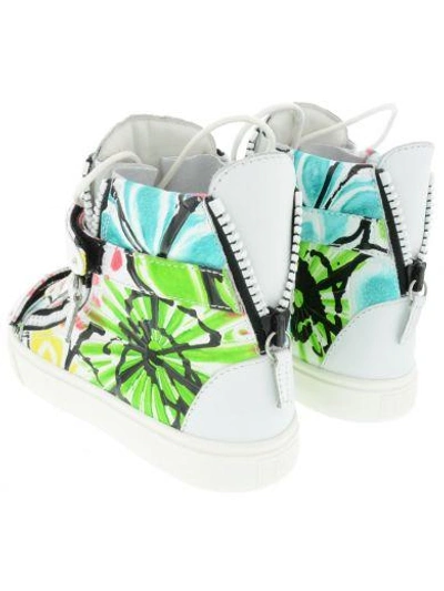 Shop Giuseppe Zanotti Sneakers Donna Chromatic In Multicolor