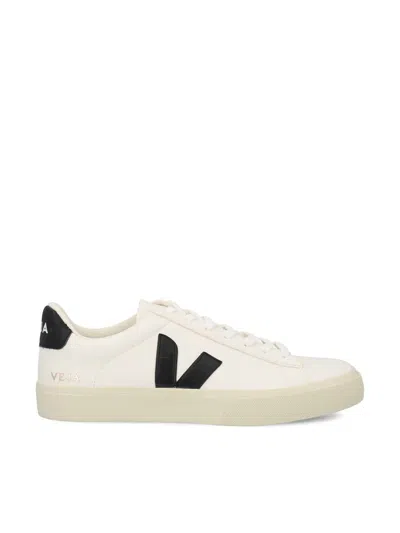 Veja 20mm Campo Leather Sneakers In Multicolor